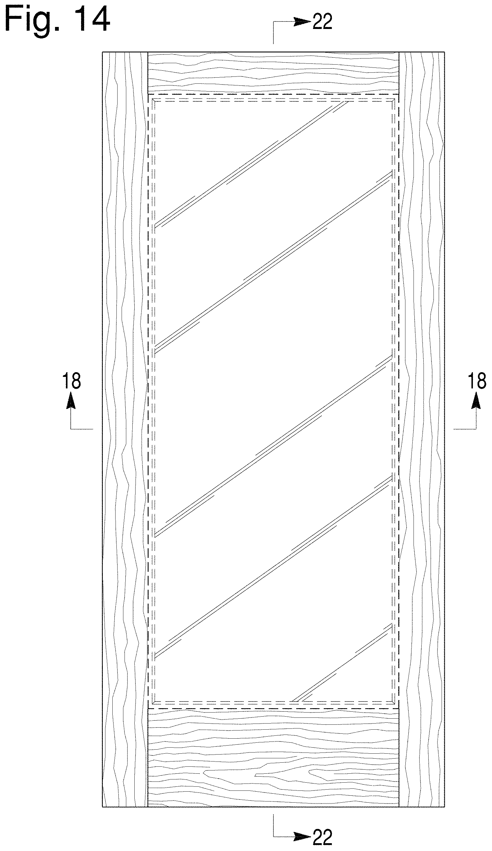 Patent USD1001315 Figure 8 – Door