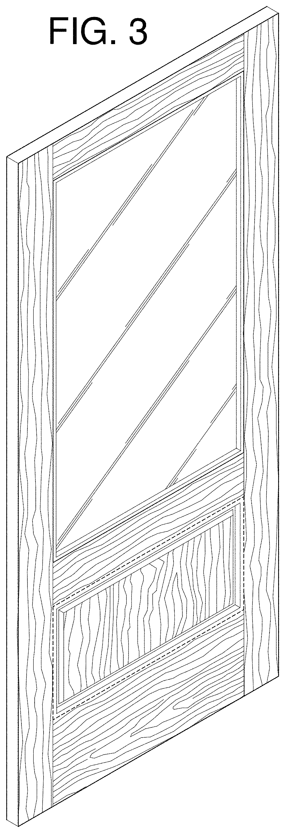 Patent USD1001316 Figure 3 – Door
