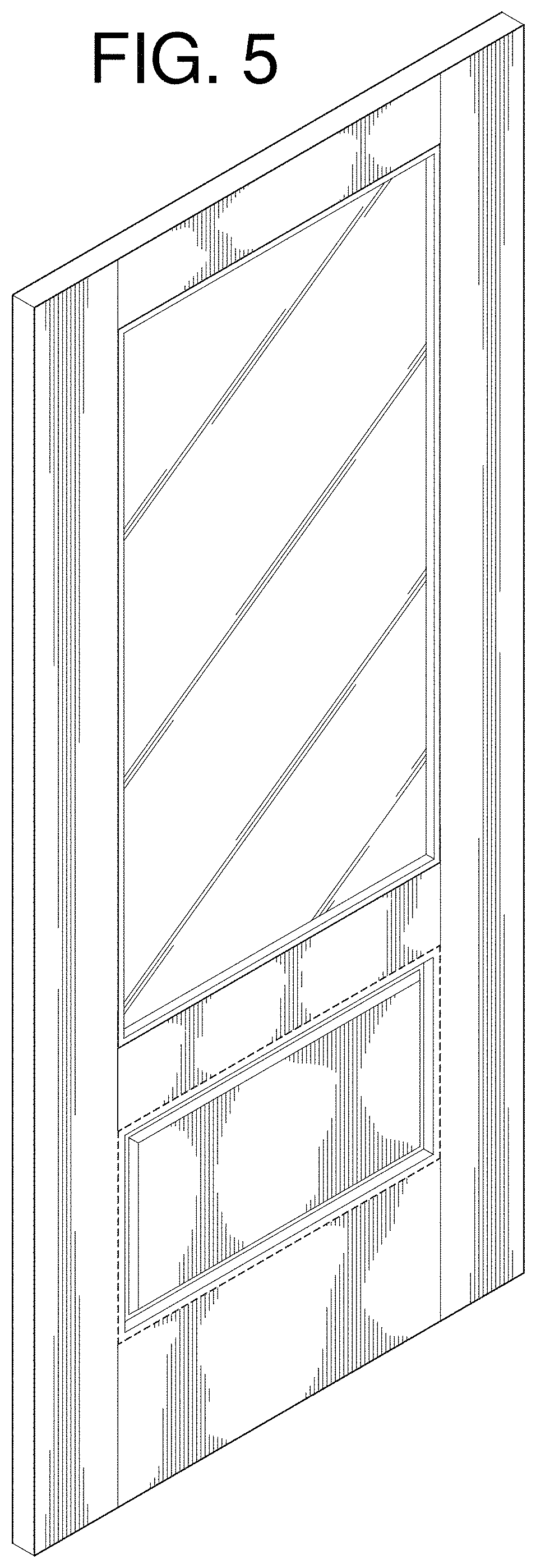 Patent USD1001316 Figure 5 – Door
