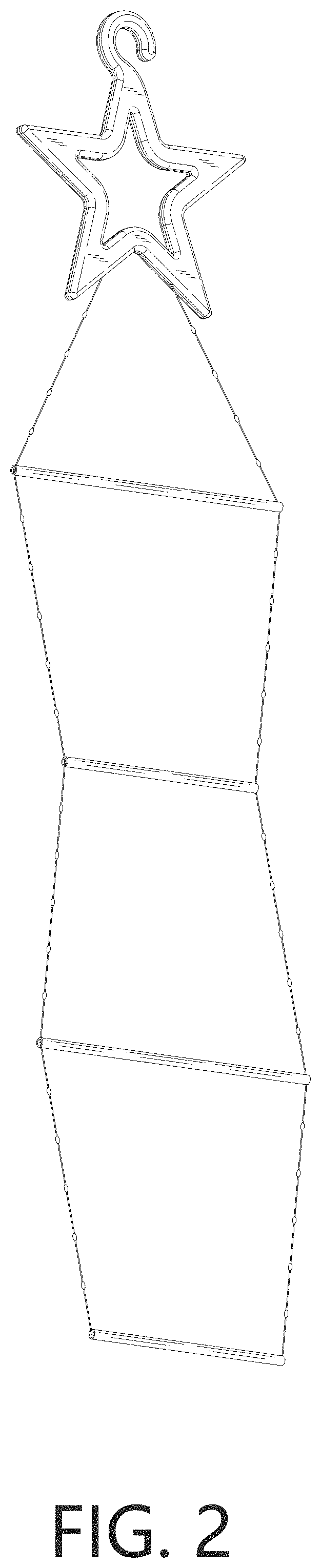 Patent USD1001322 Figure 2 – Christmas light