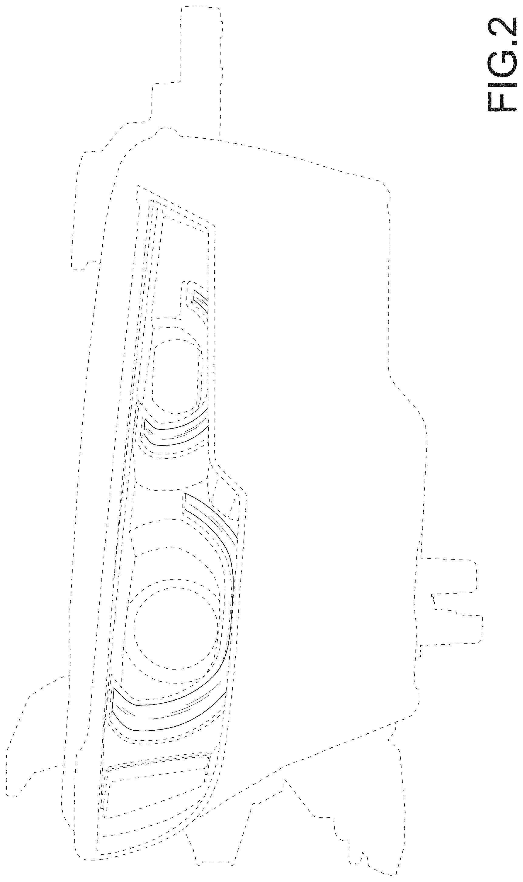 Patent USD1001323 Figure 2 – Headlight for a motor vehicle