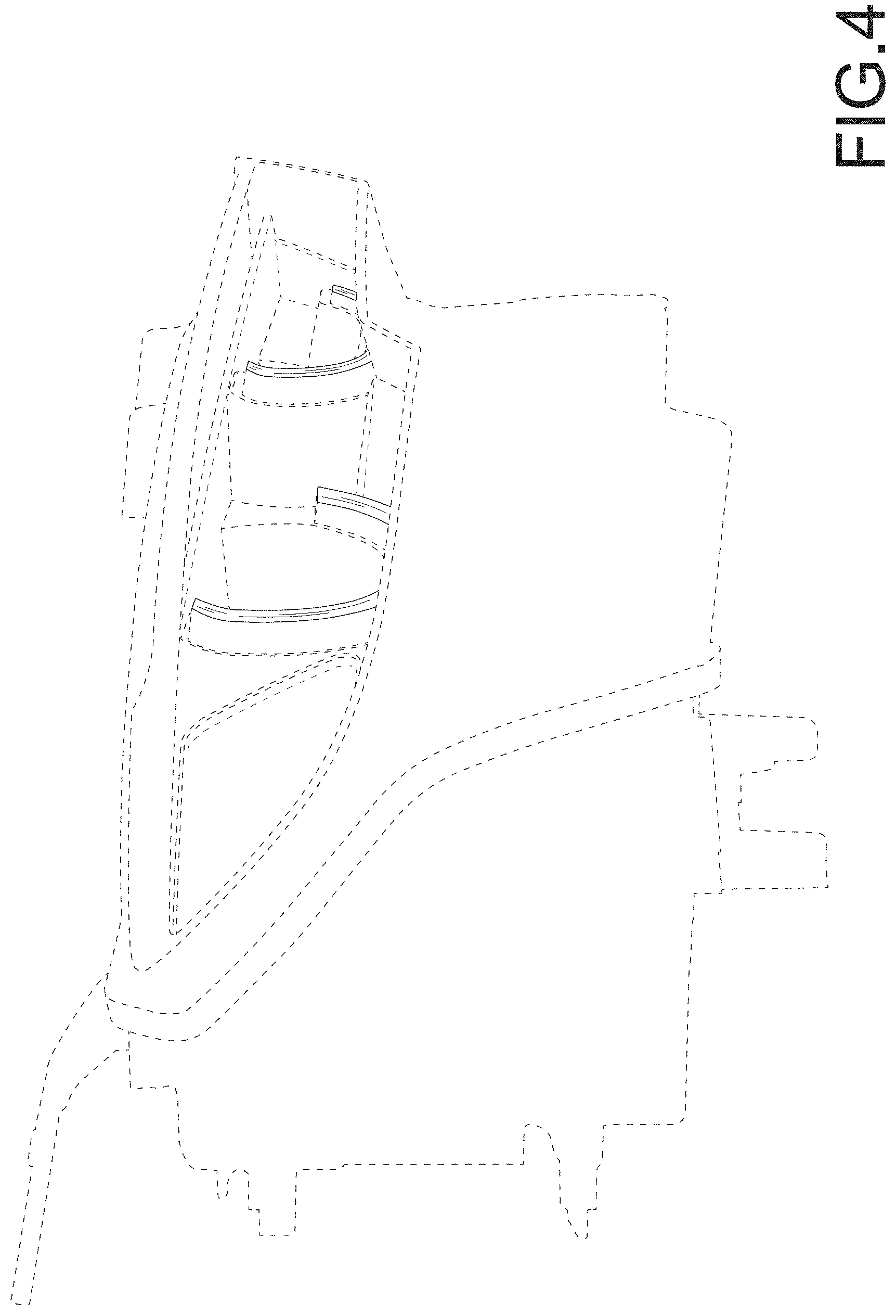 Patent USD1001323 Figure 4 – Headlight for a motor vehicle