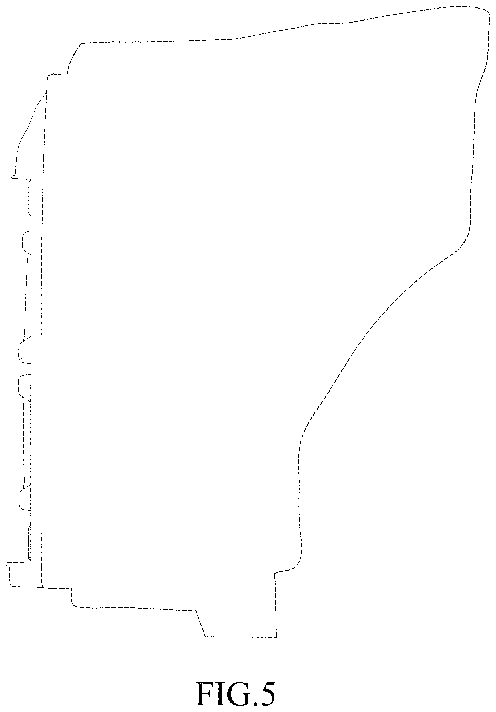 Patent USD1001324 Figure 5 – Vehicle lamp