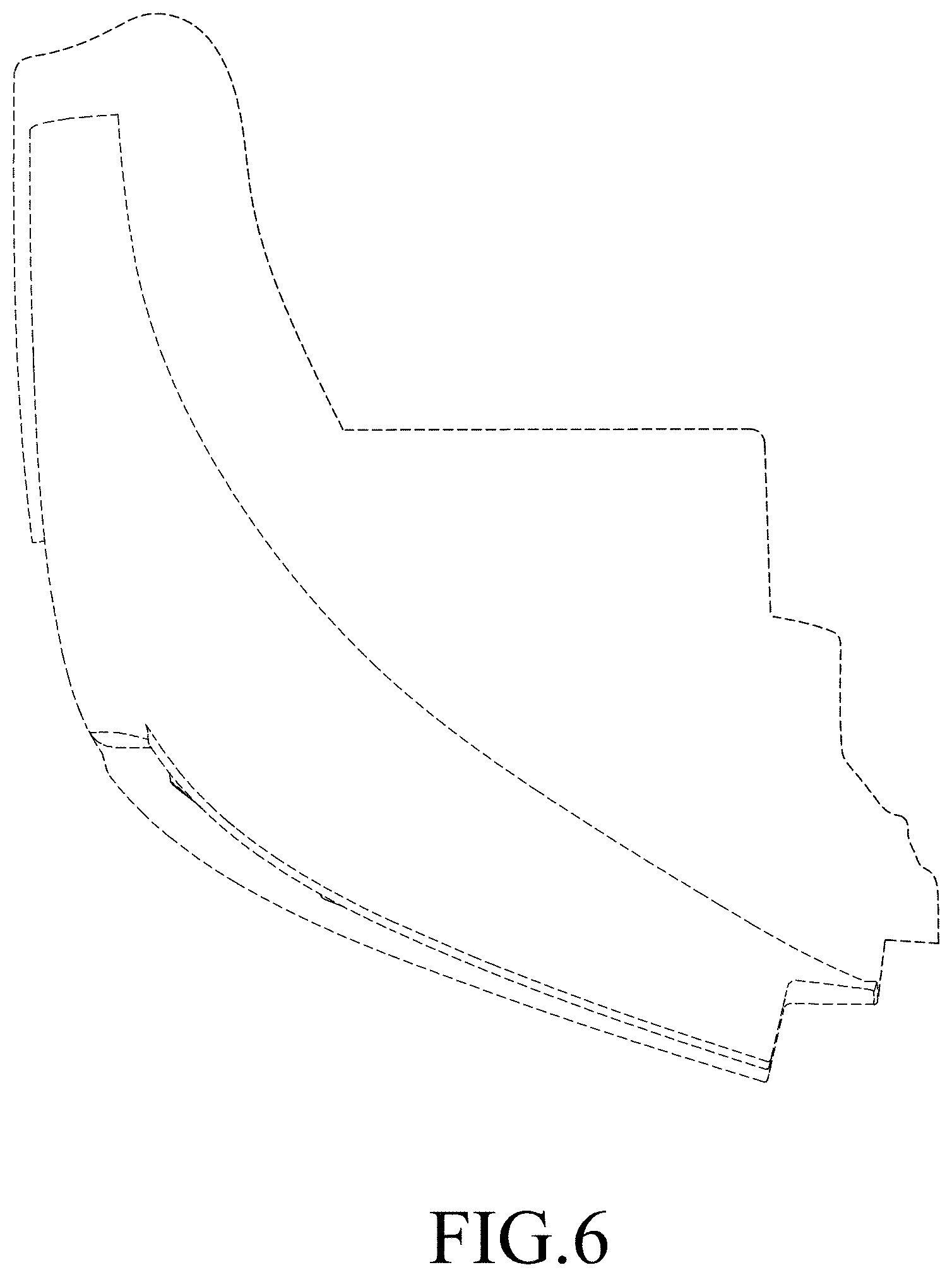Patent USD1001324 Figure 6 – Vehicle lamp