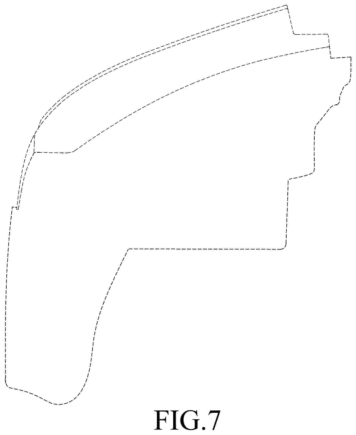 Patent USD1001324 Figure 7 – Vehicle lamp