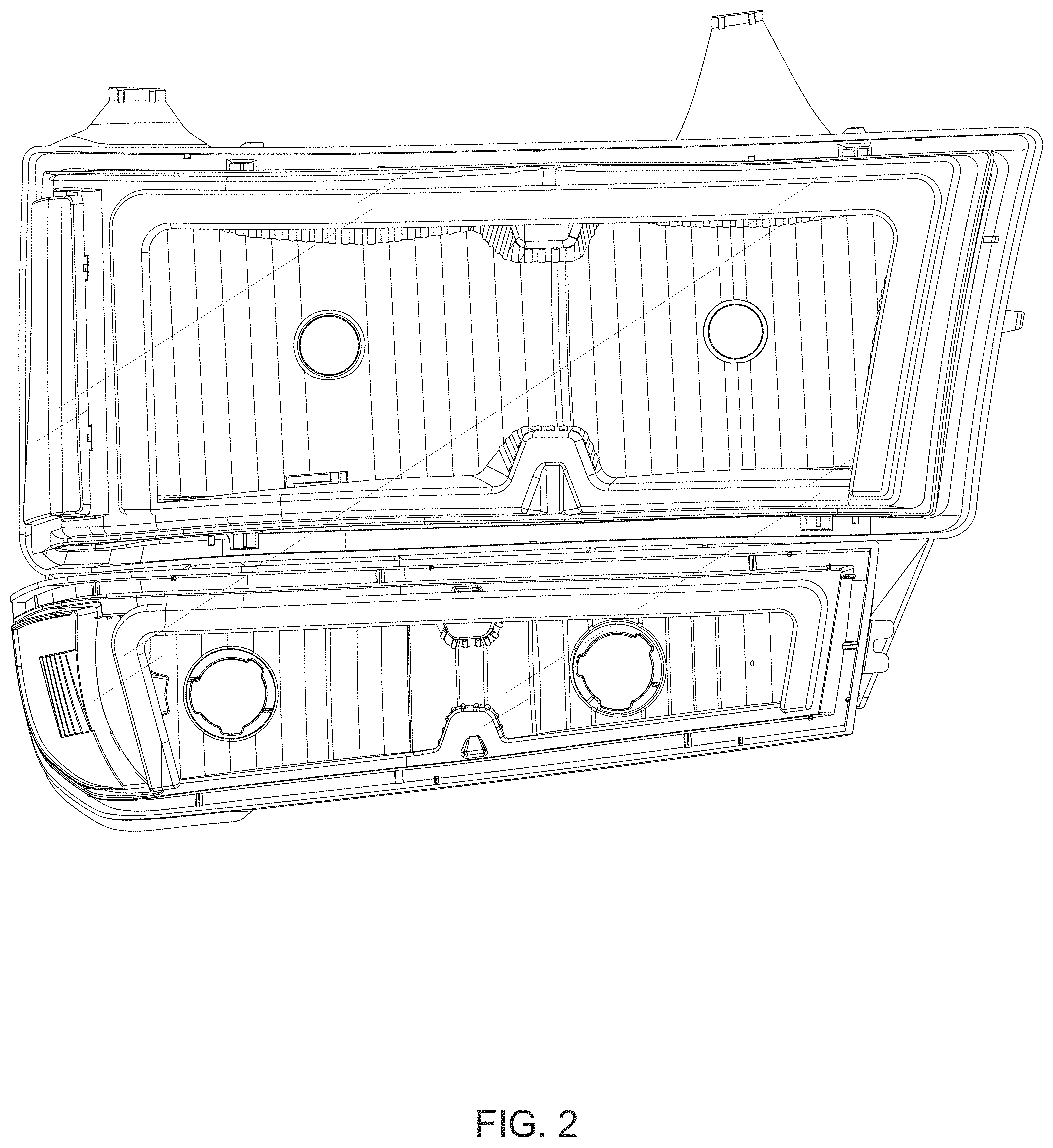Patent USD1001325 Figure 2 – Automobile LED headlight