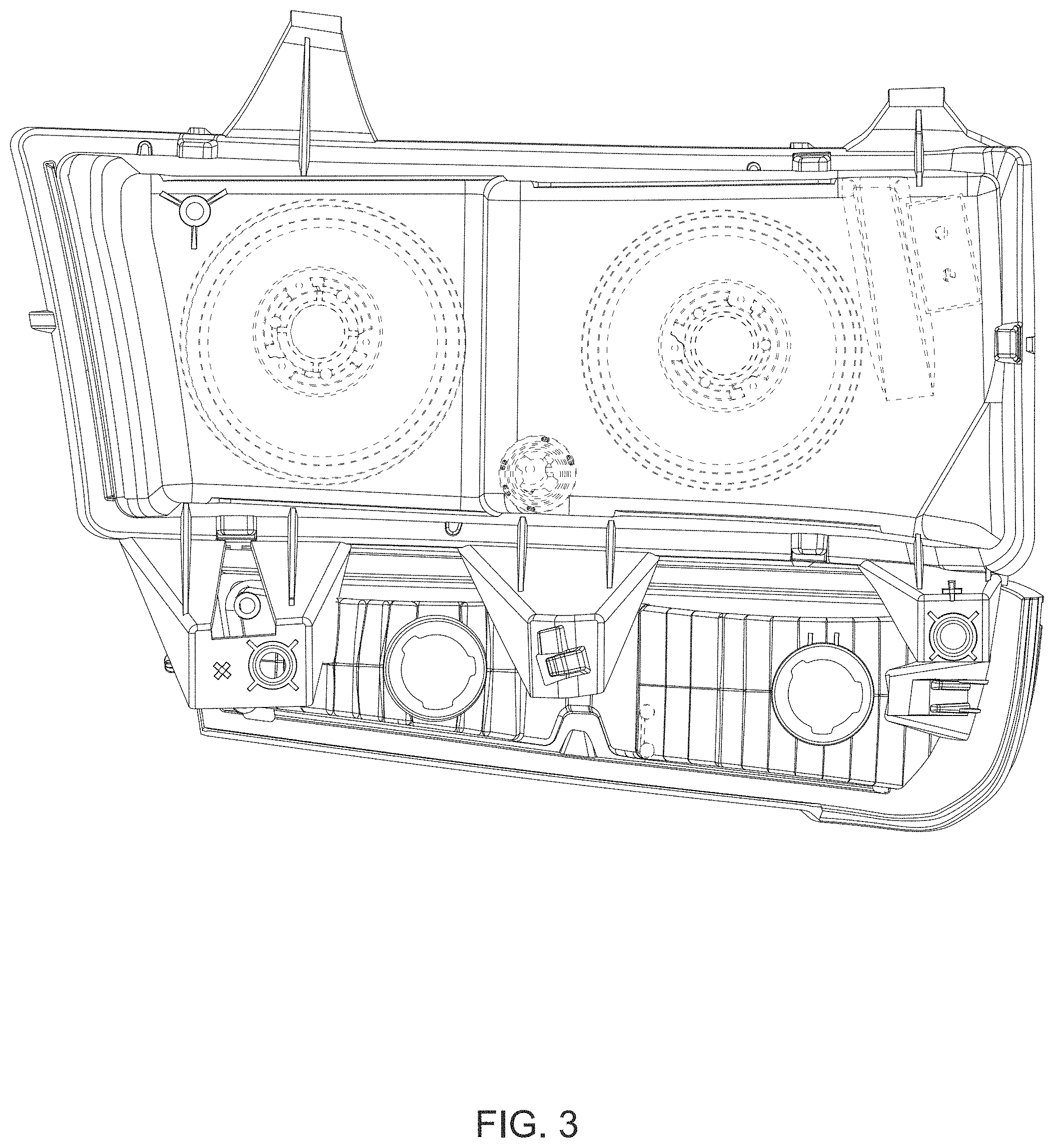 Patent USD1001325 Figure 3 – Automobile LED headlight