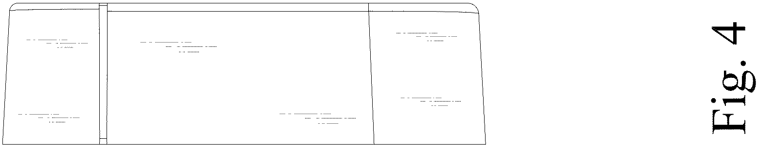 Patent USD1001328 Figure 4 – Light frame for automobile