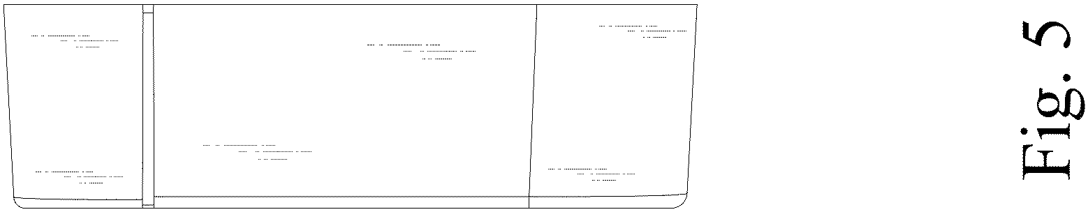 Patent USD1001328 Figure 5 – Light frame for automobile
