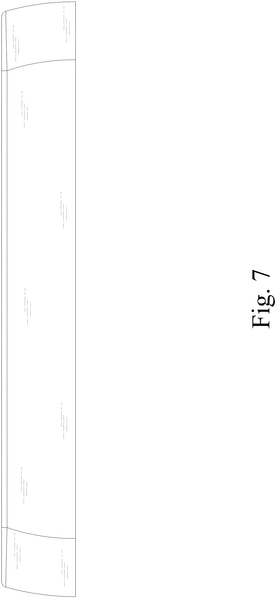 Patent USD1001328 Figure 7 – Light frame for automobile