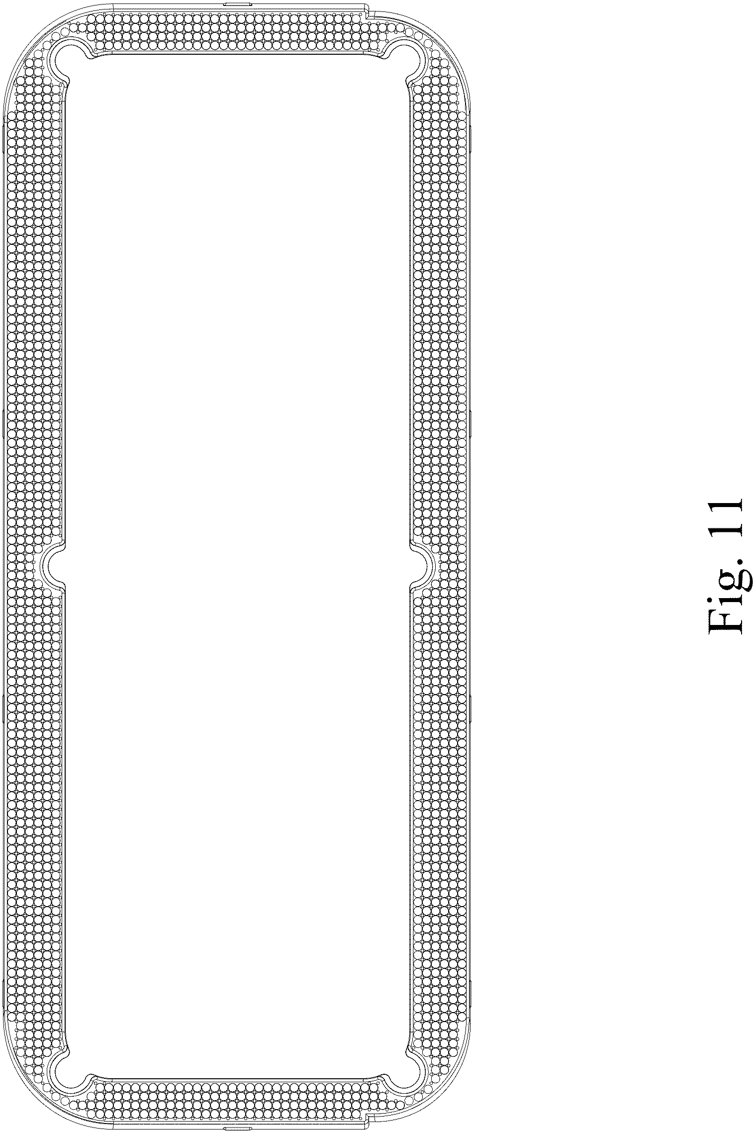 Patent USD1001328 Figure 11 – Light frame for automobile