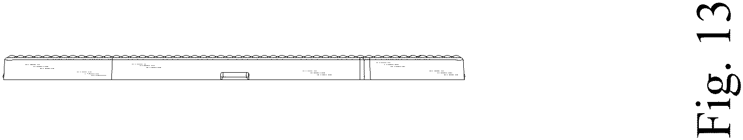 Patent USD1001328 Figure 13 – Light frame for automobile