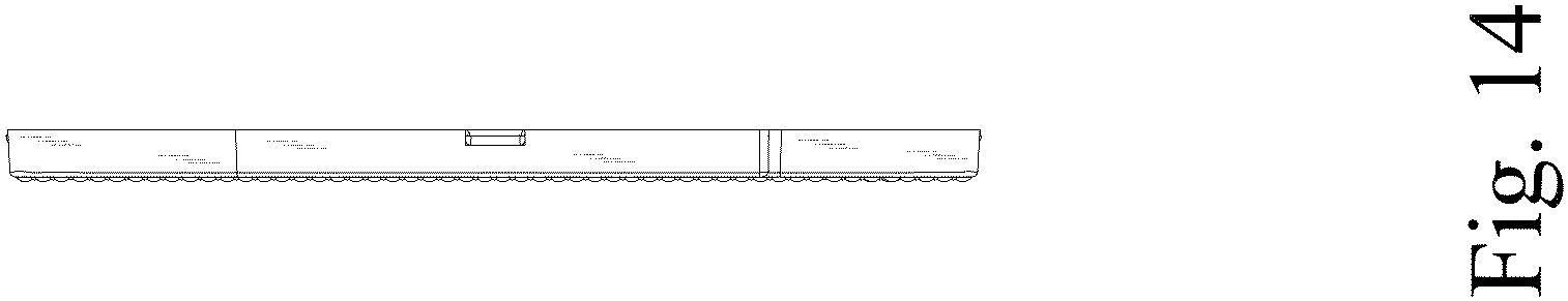 Patent USD1001328 Figure 14 – Light frame for automobile