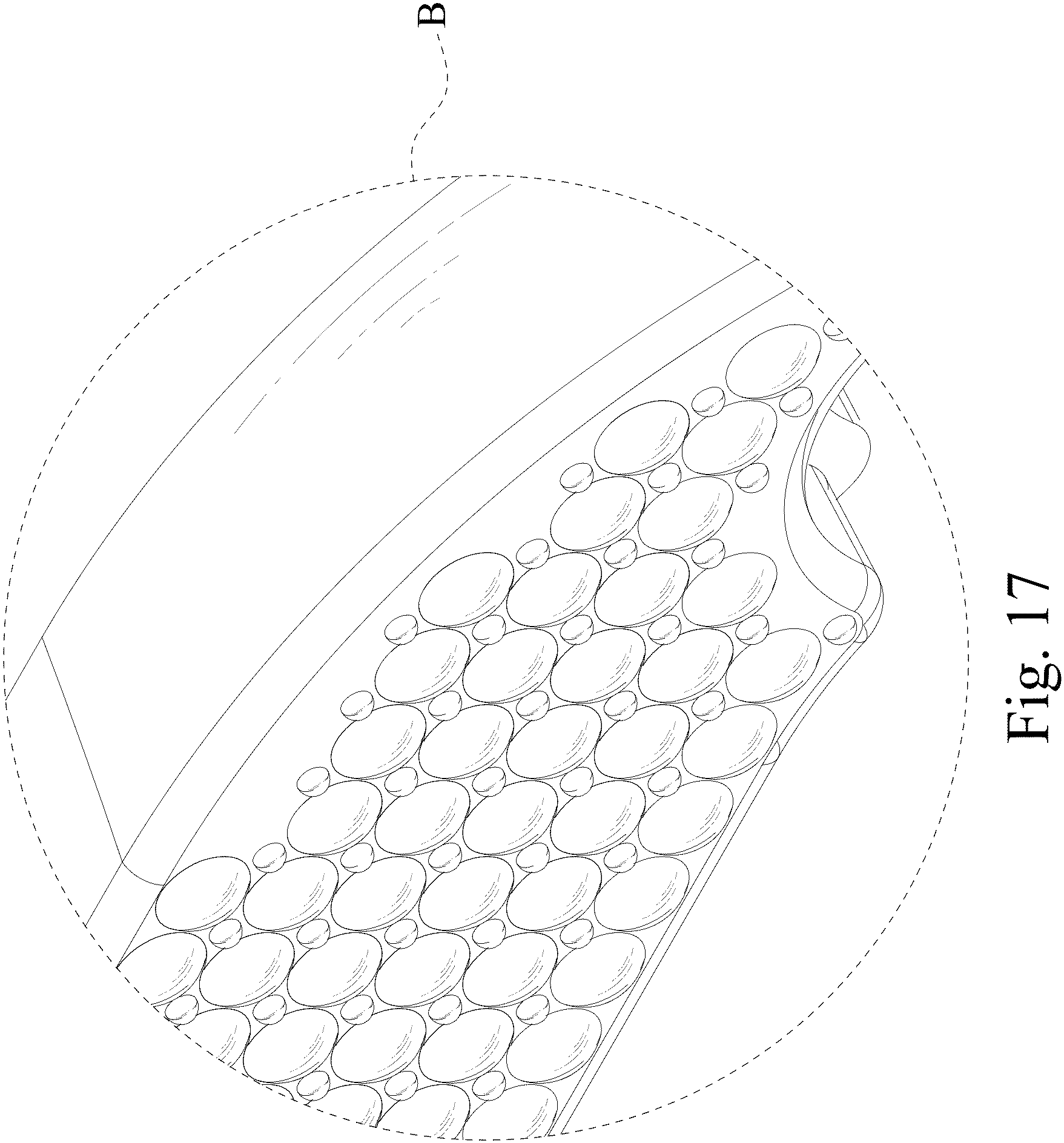 Patent USD1001328 Figure 17 – Light frame for automobile