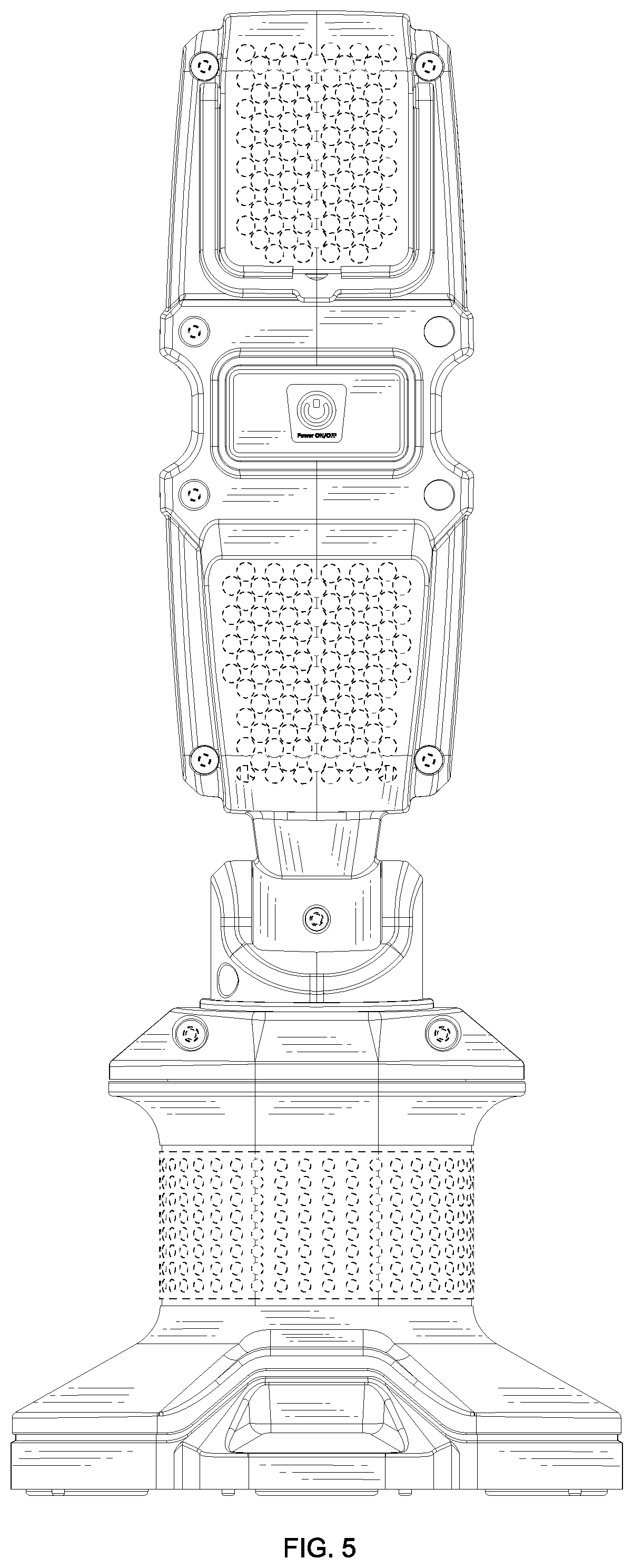 Patent USD1001329 Figure 5 – Work light