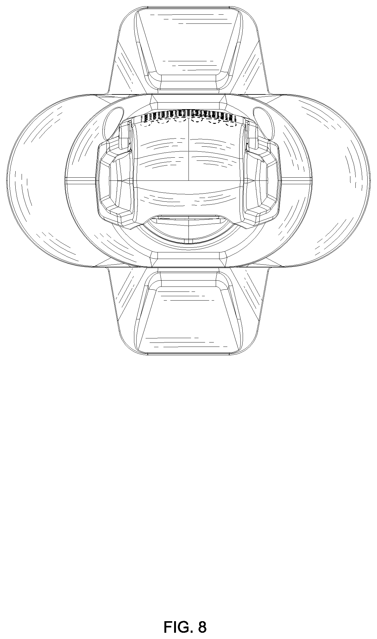Patent USD1001329 Figure 8 – Work light