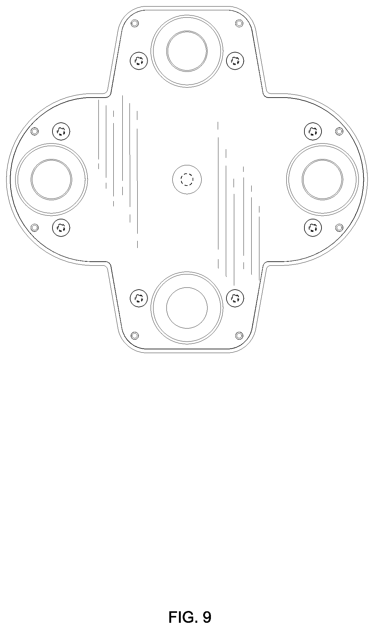 Patent USD1001329 Figure 9 – Work light