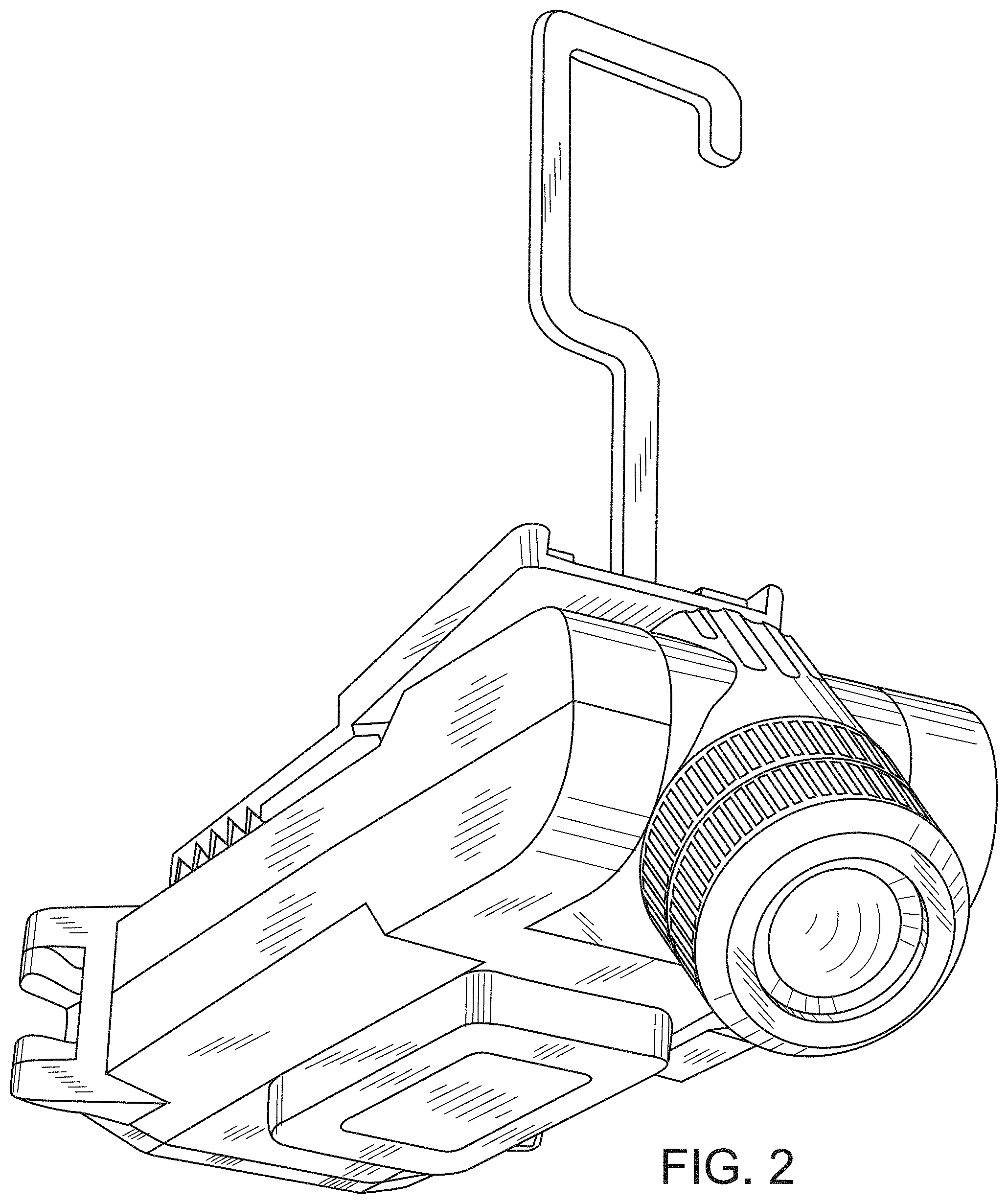 Patent USD1001332 Figure 2 – Pocket swivel light