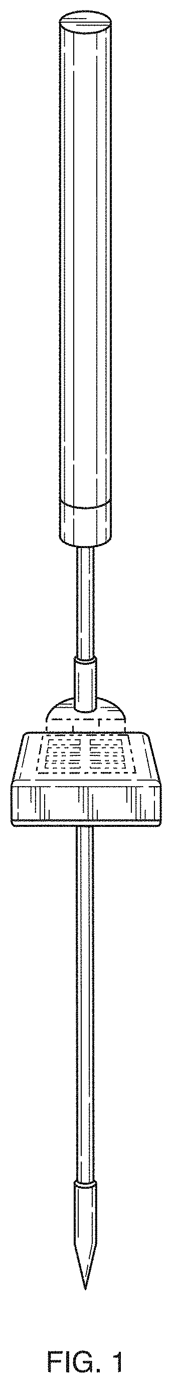 Patent USD1001335 Figure 1 – Solar garden light stick