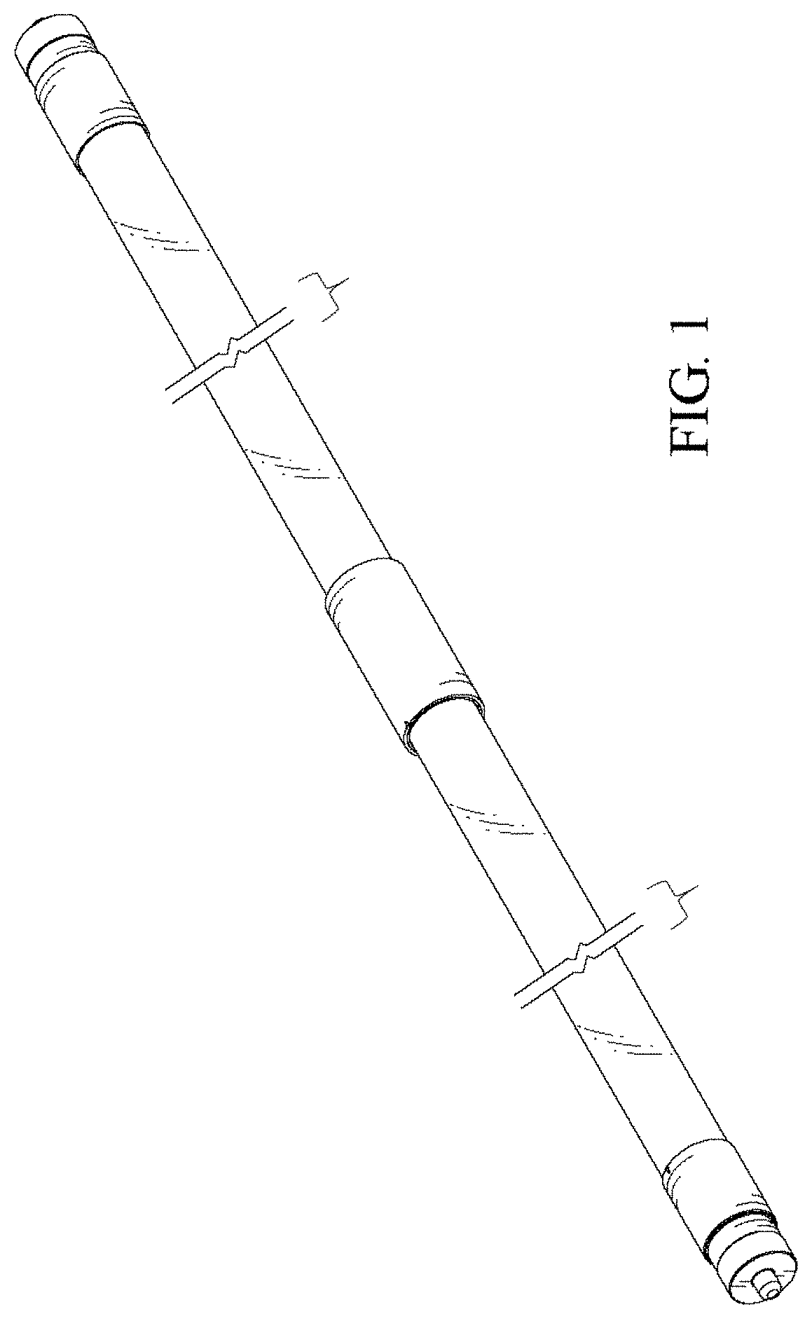 Patent USD1001337 Figure 1 – Lamp tube