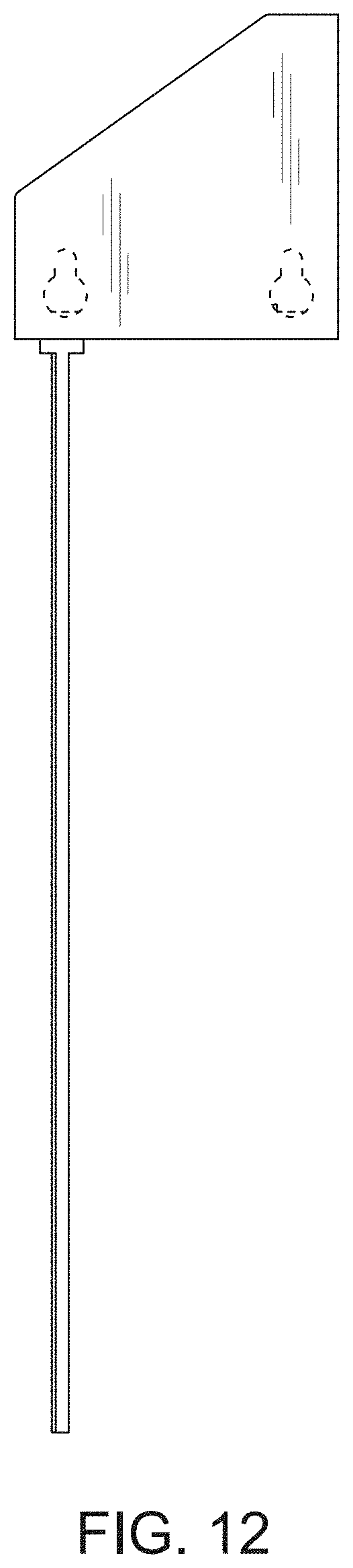 Patent USD1001338 Figure 12 – Light fixture having solar panel