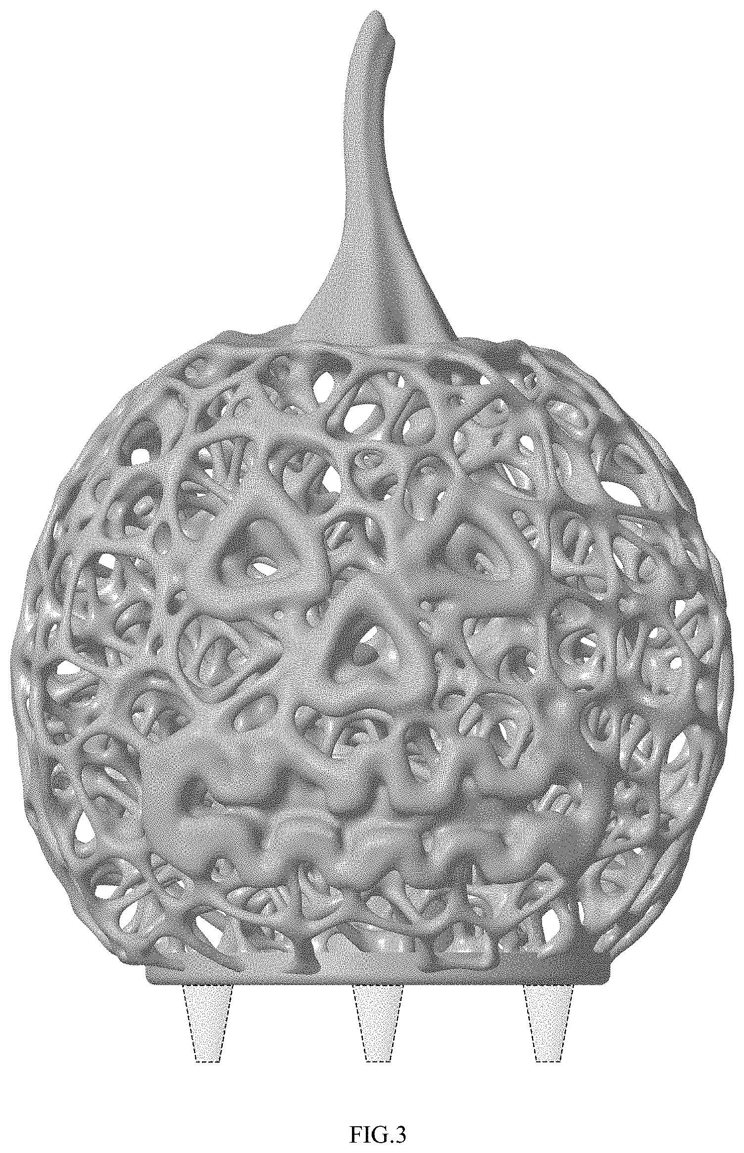 Patent USD1001341 Figure 3 – Light fixture