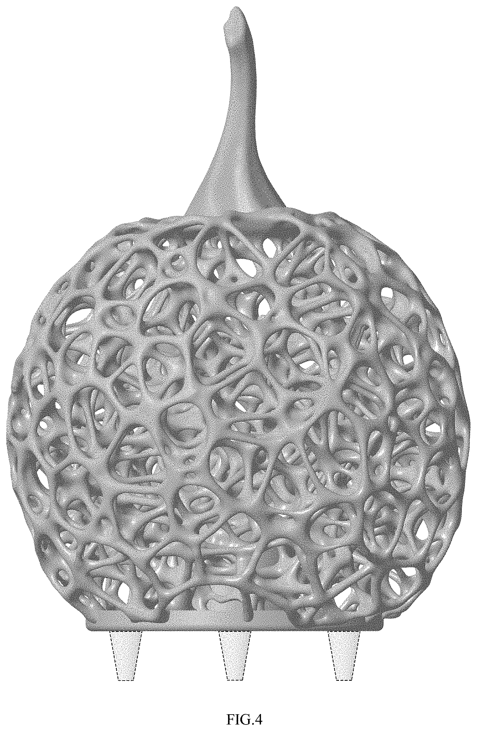 Patent USD1001341 Figure 4 – Light fixture