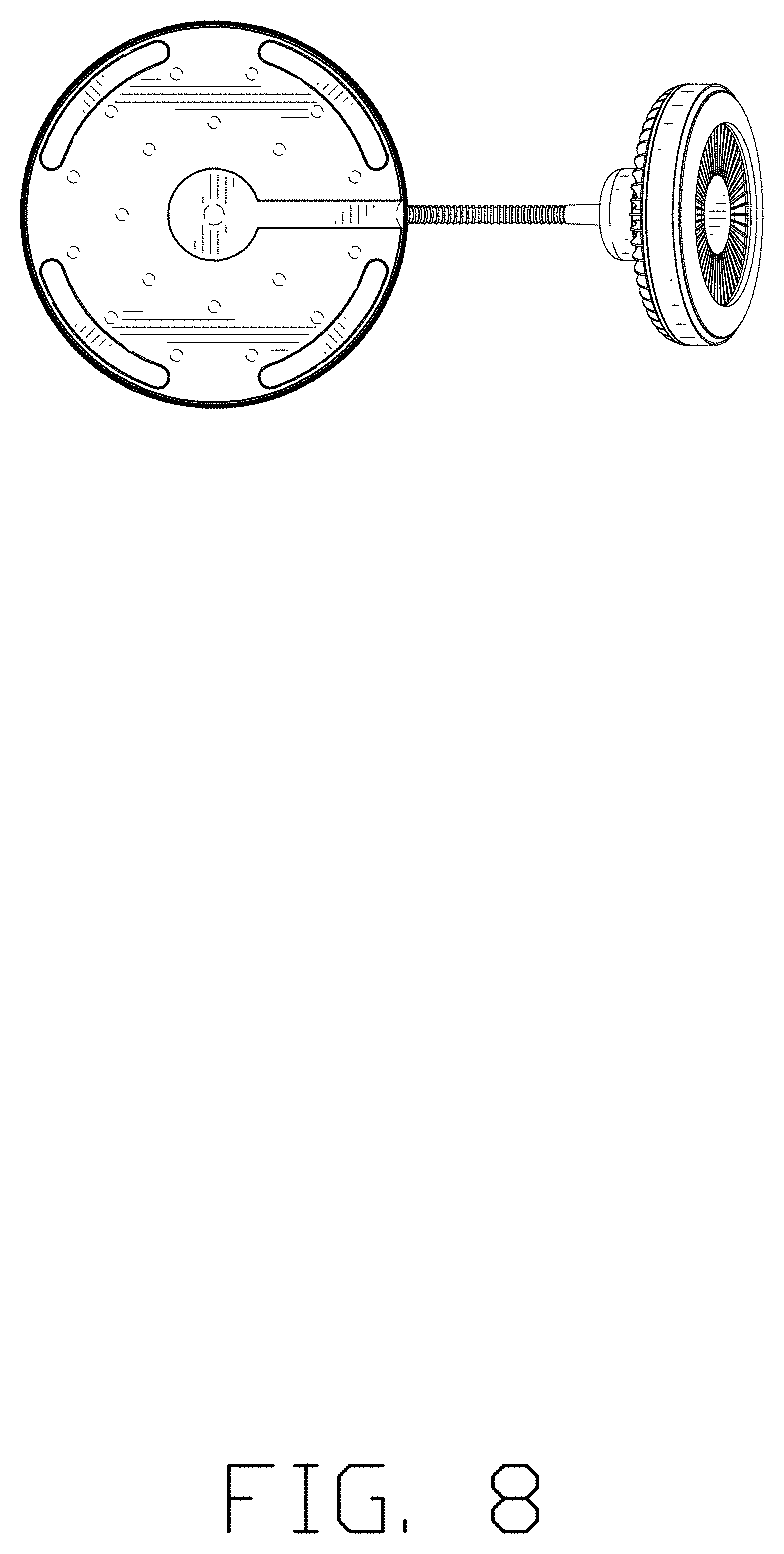 Patent USD1001342 Figure 8 – Floor lamp