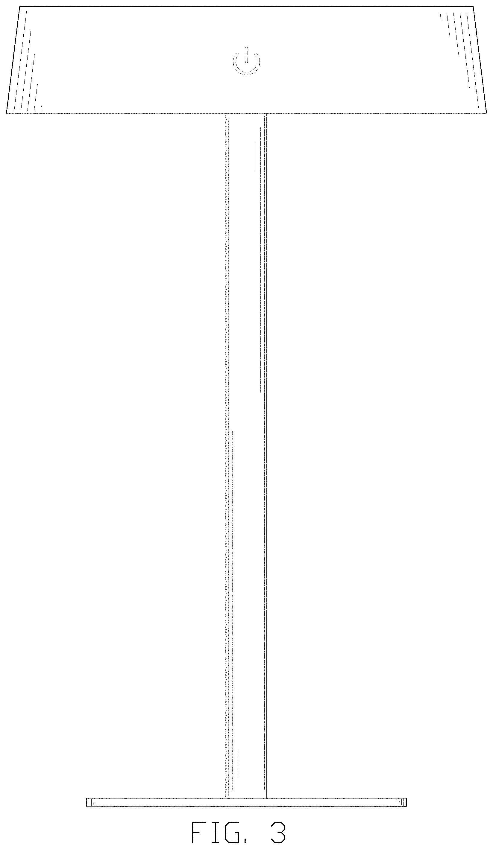 Patent USD1001343 Figure 3 – Table lamp