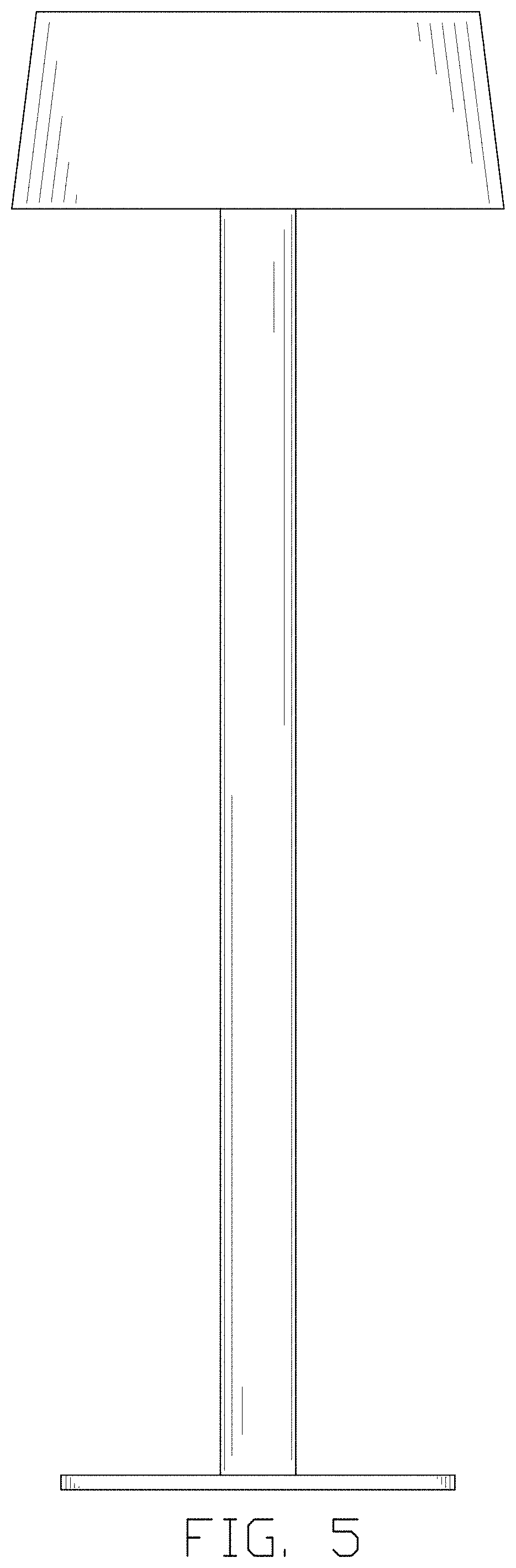 Patent USD1001343 Figure 5 – Table lamp
