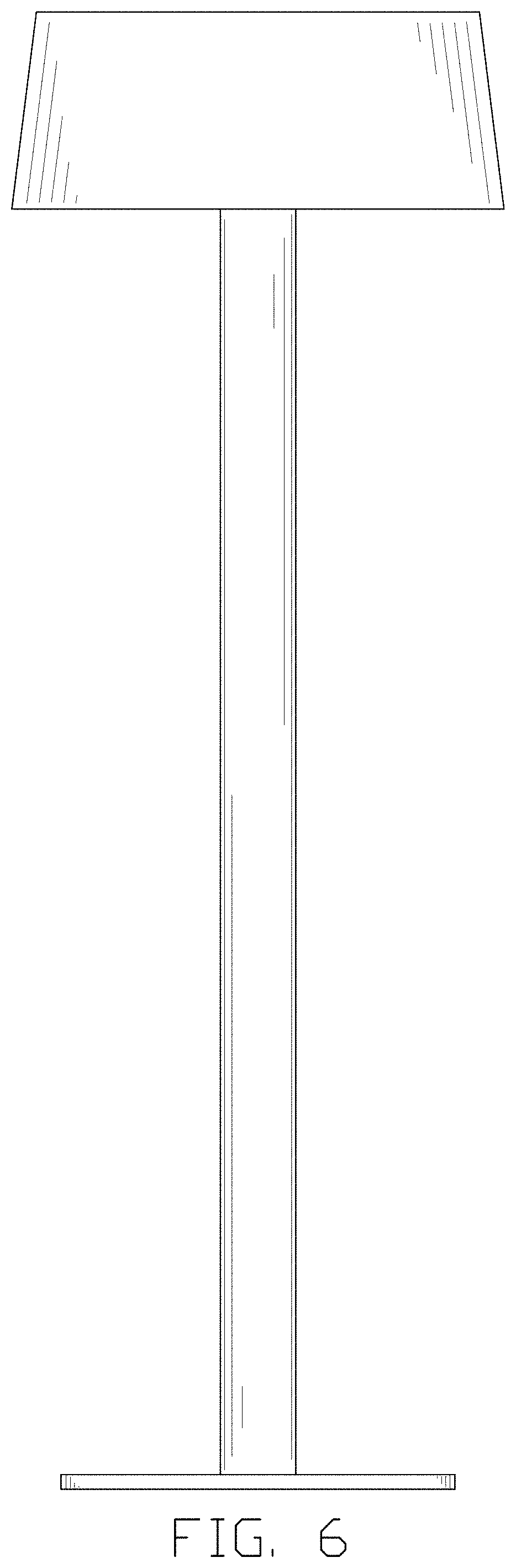 Patent USD1001343 Figure 6 – Table lamp