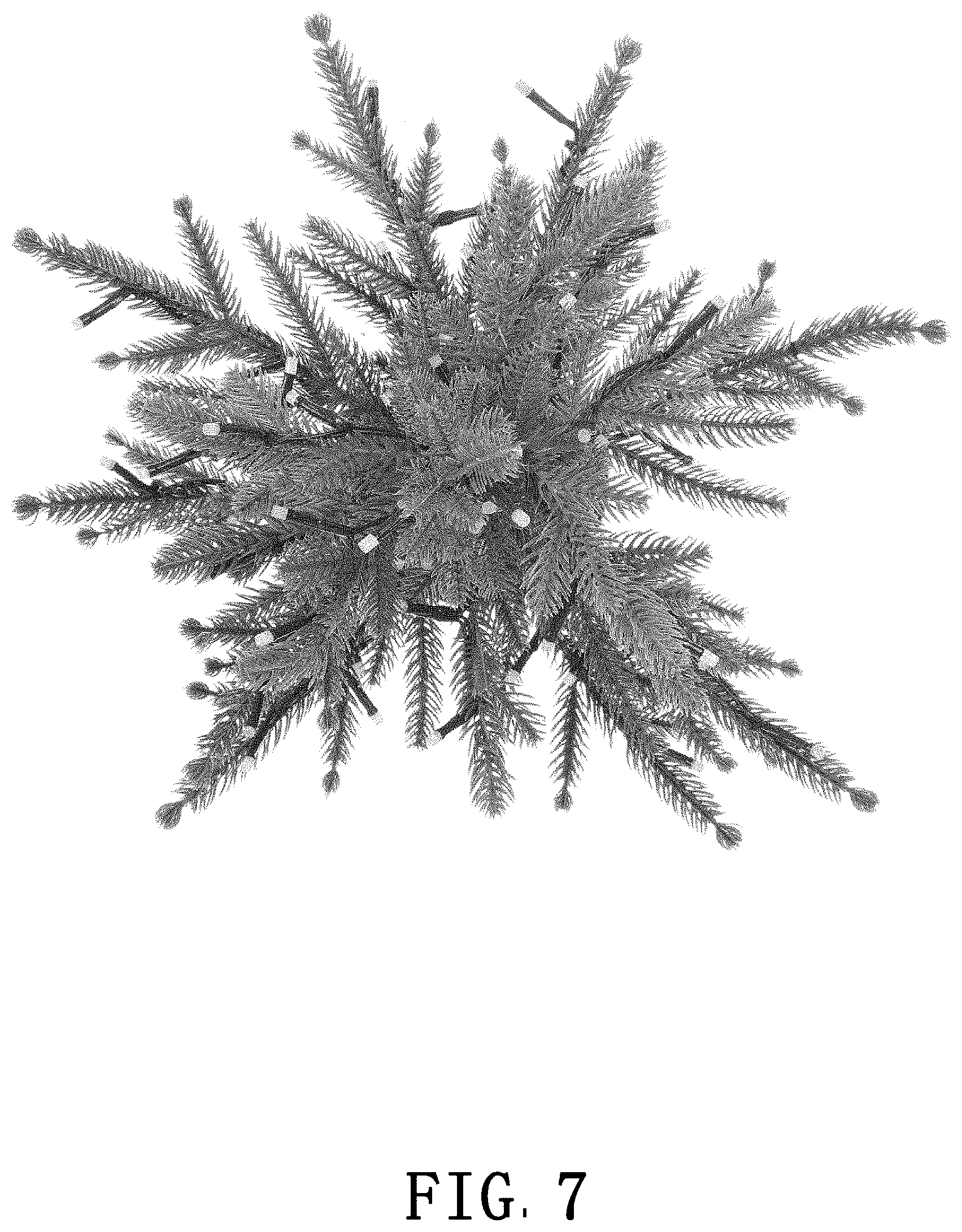 Patent USD1001345 Figure 7 – Christmas tree light