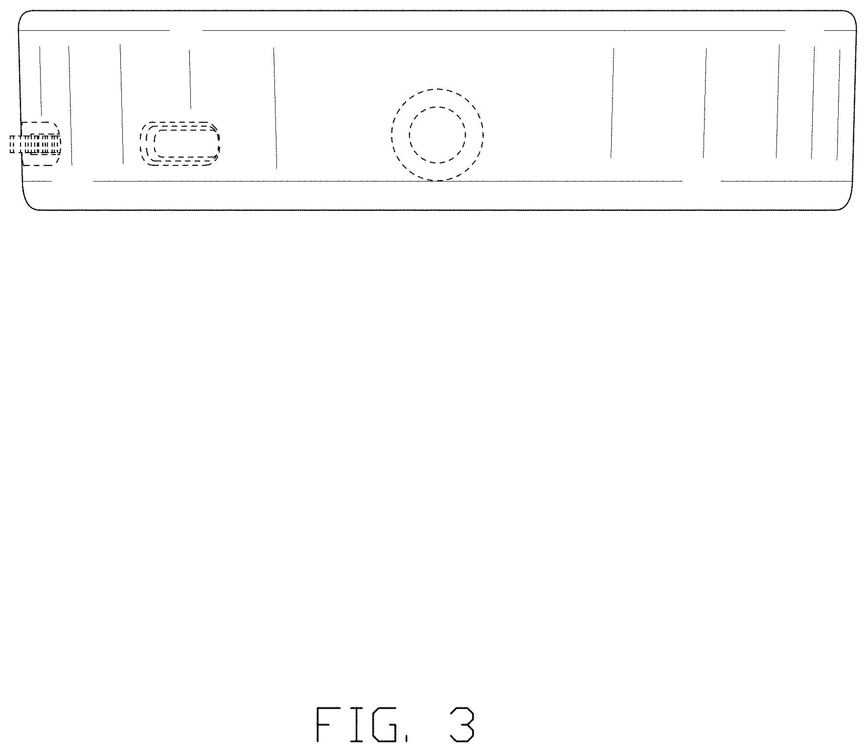 Patent USD1001346 Figure 3 – Round light
