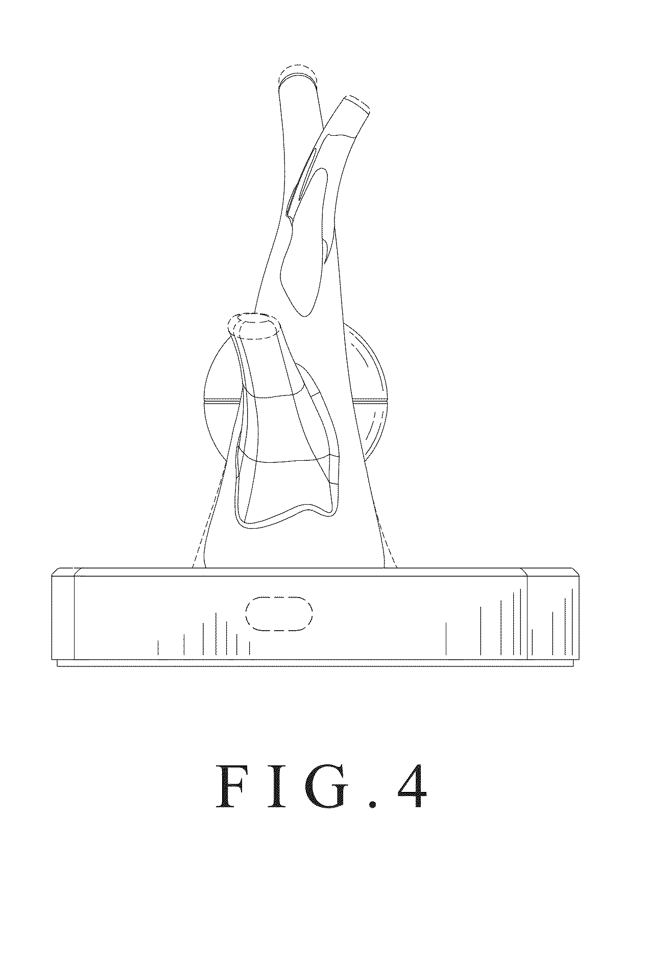 Patent USD1001347 Figure 4 – Magnetically levitation acoustics lamp