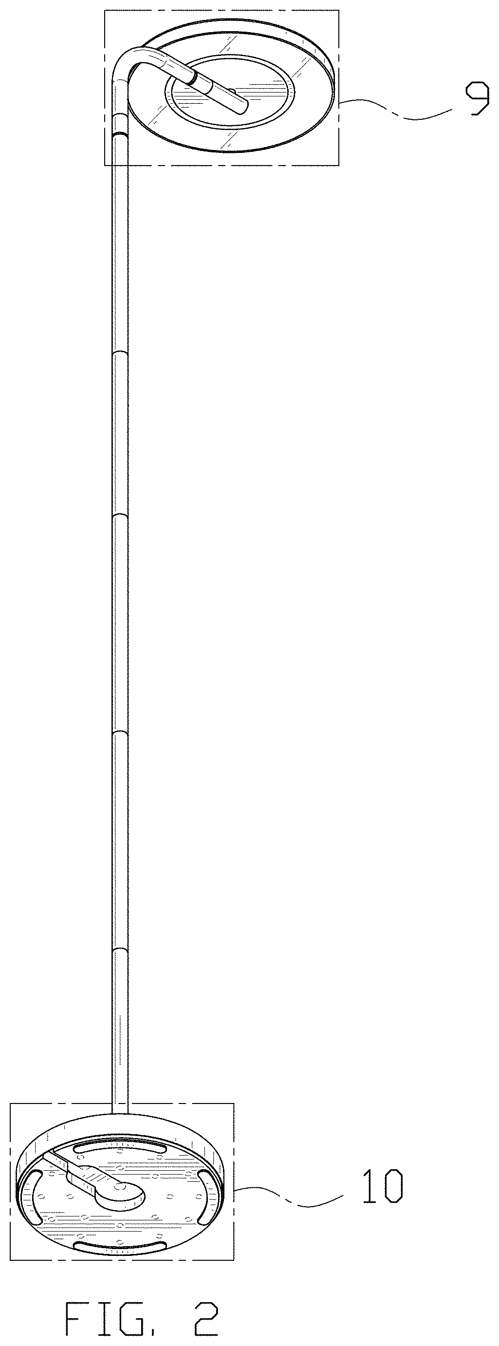 Patent USD1001348 Figure 2 – Floor lamp
