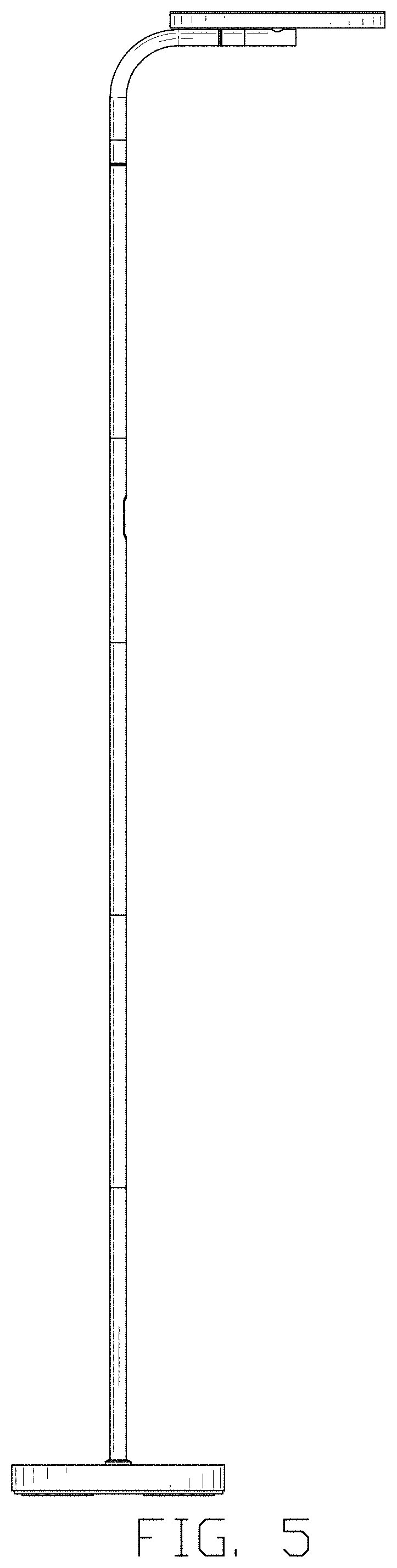 Patent USD1001348 Figure 5 – Floor lamp