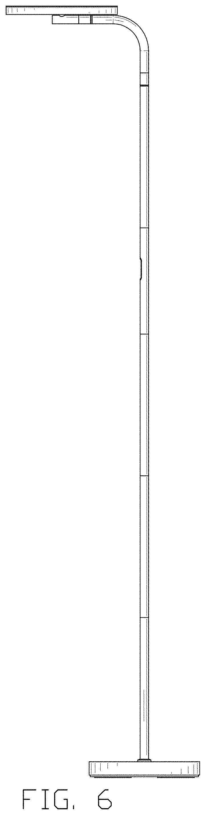Patent USD1001348 Figure 6 – Floor lamp