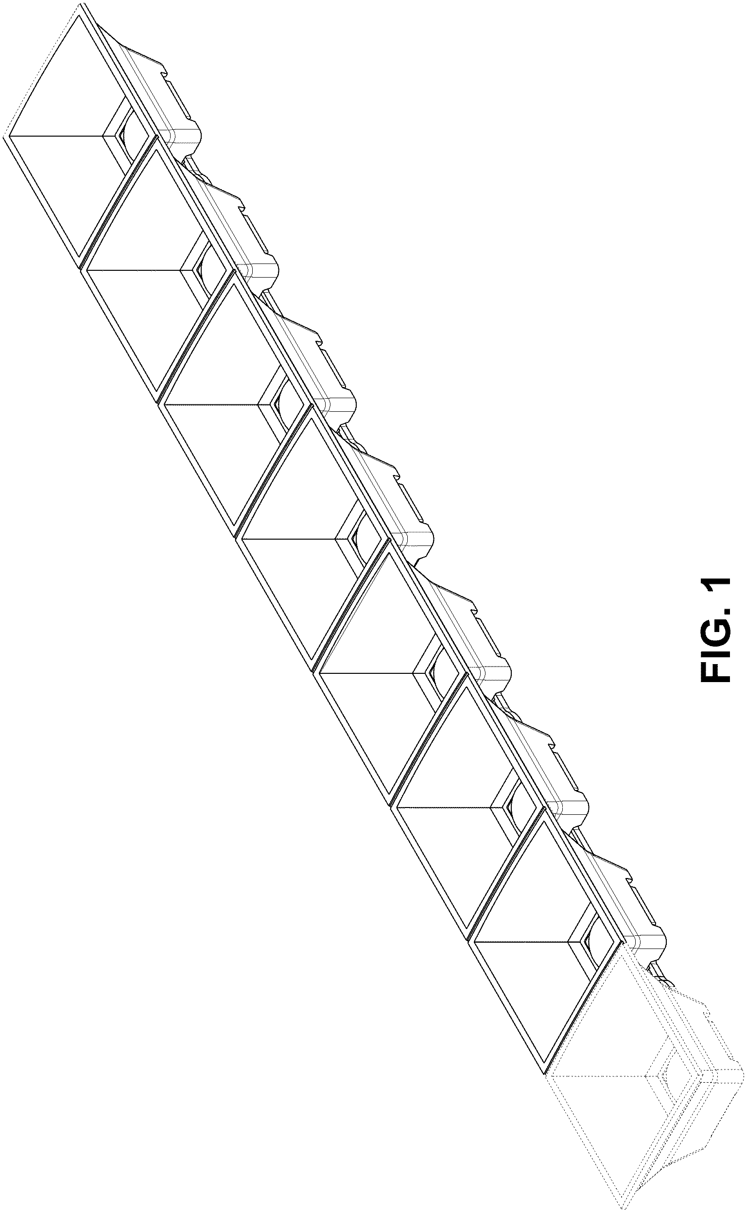 Patent USD1001349 Figure 1 – Light diffuser