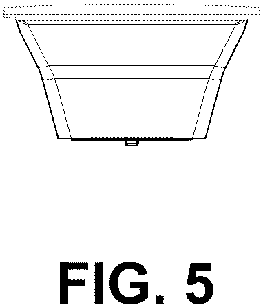 Patent USD1001349 Figure 5 – Light diffuser