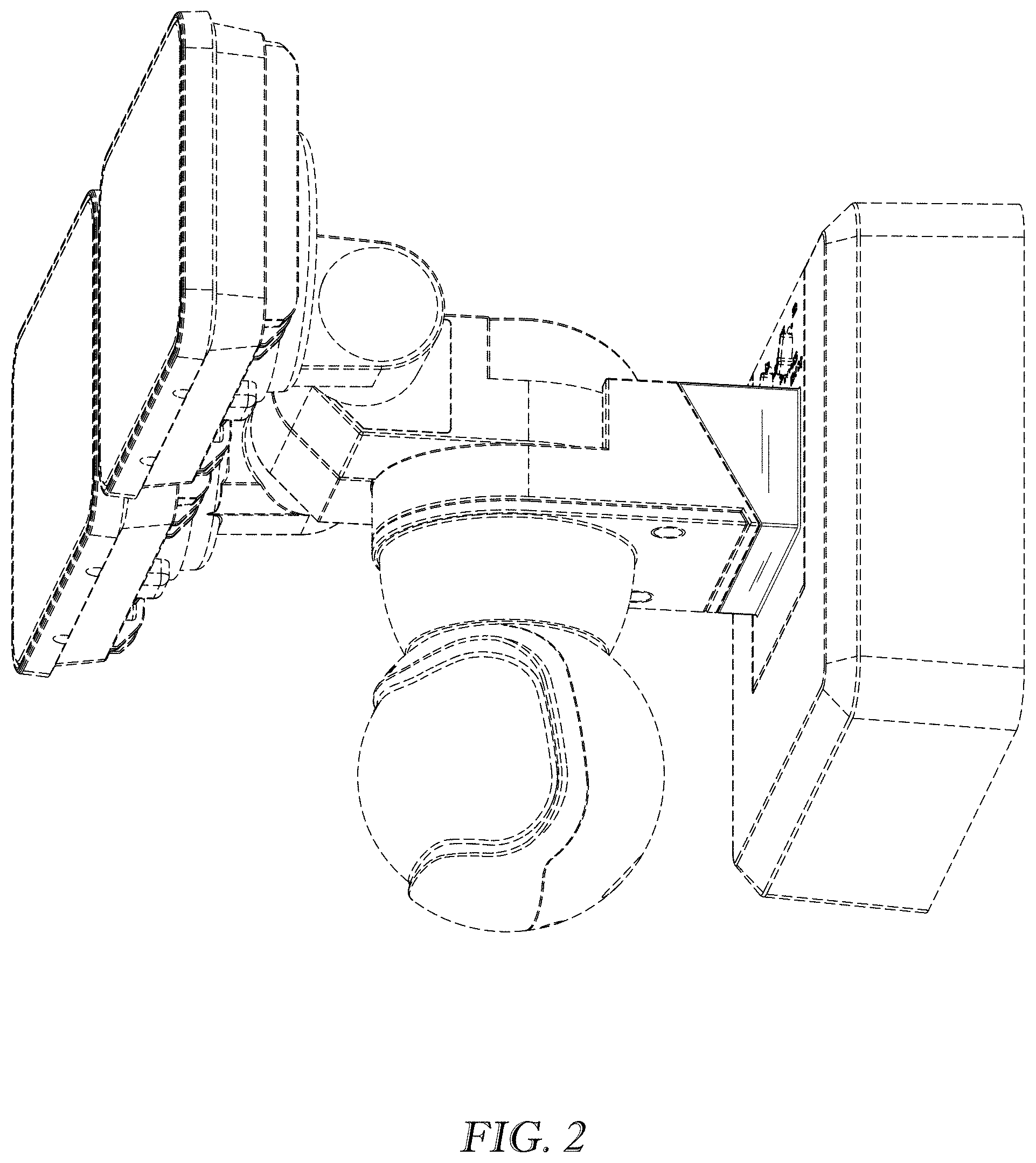 Patent USD1001350 Figure 2 – Security light canopy housing