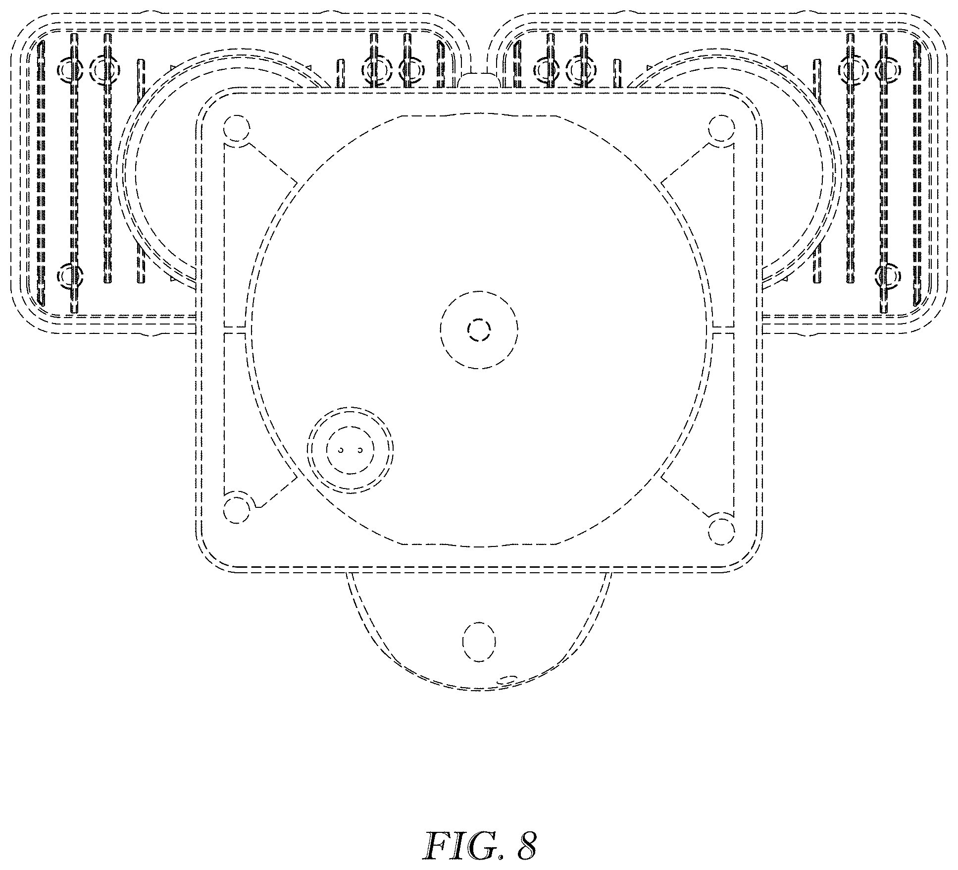 Patent USD1001350 Figure 8 – Security light canopy housing