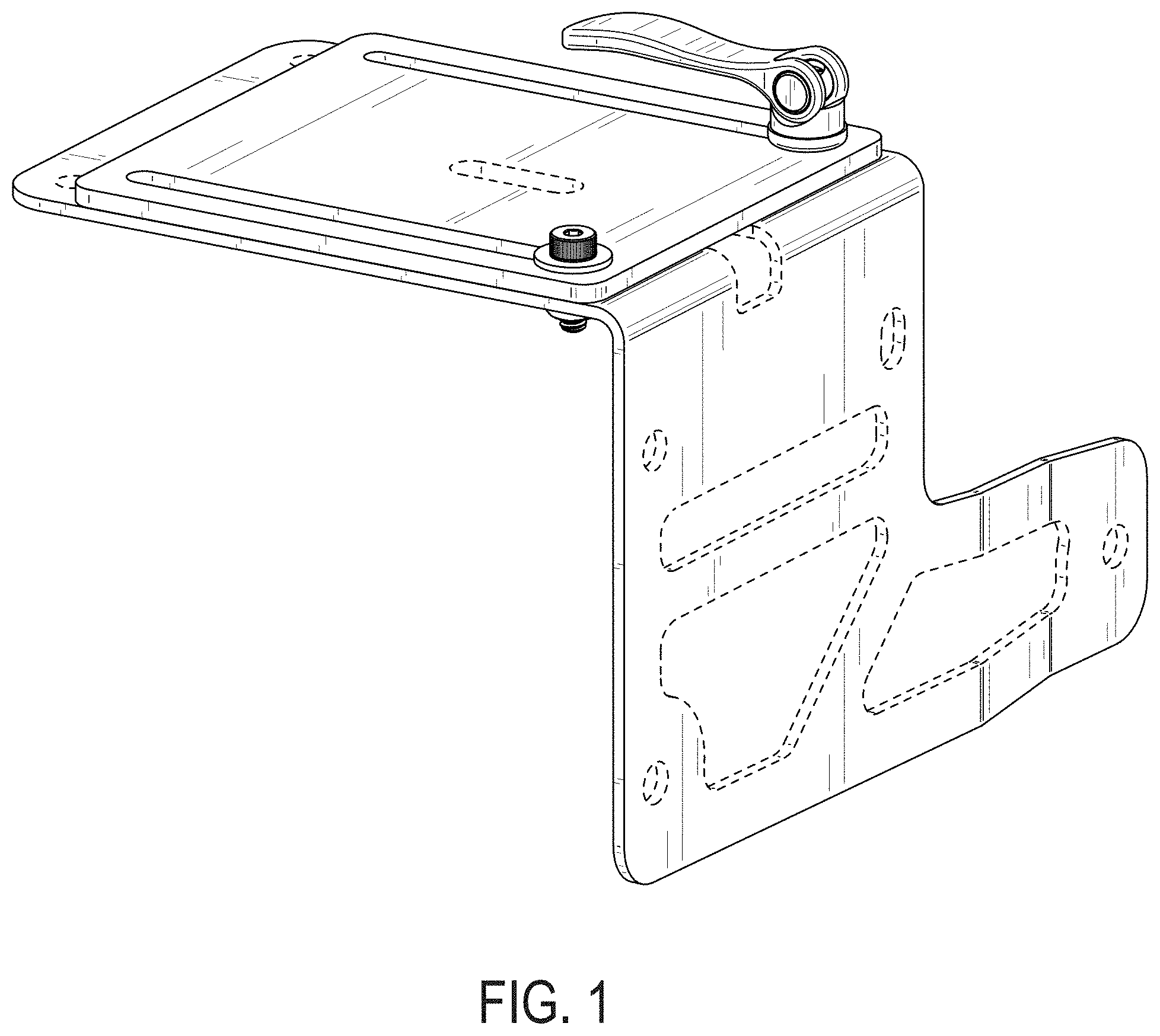 Patent USD1001351 — Adjustable light mount — Figure 1