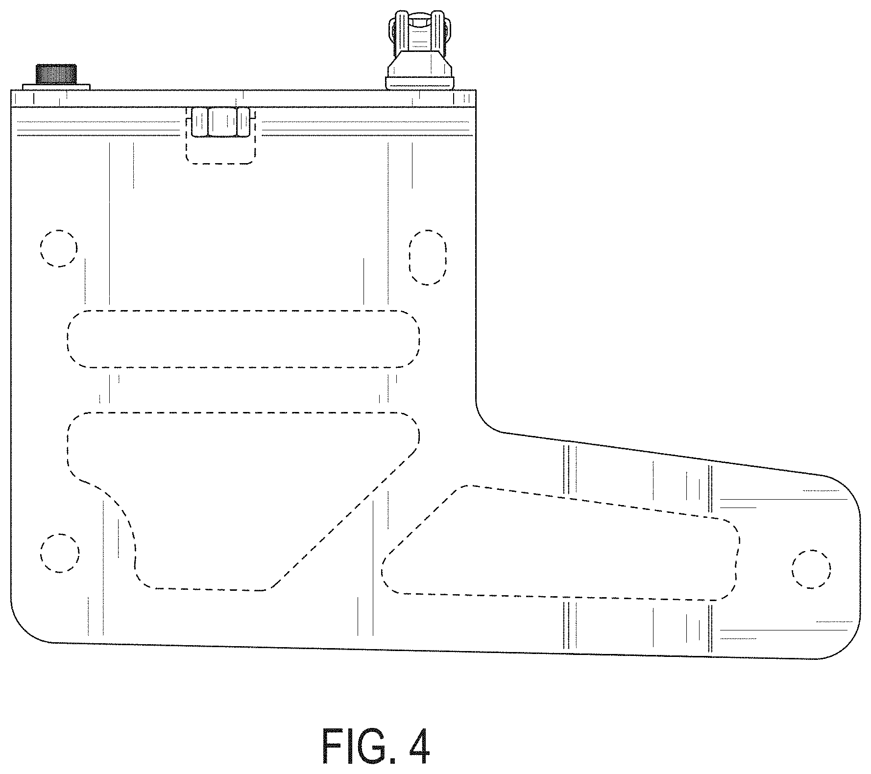 Patent USD1001351 Figure 4 – Adjustable light mount