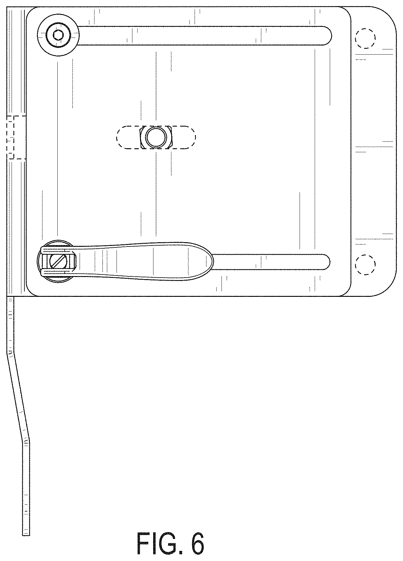 Patent USD1001351 Figure 6 – Adjustable light mount