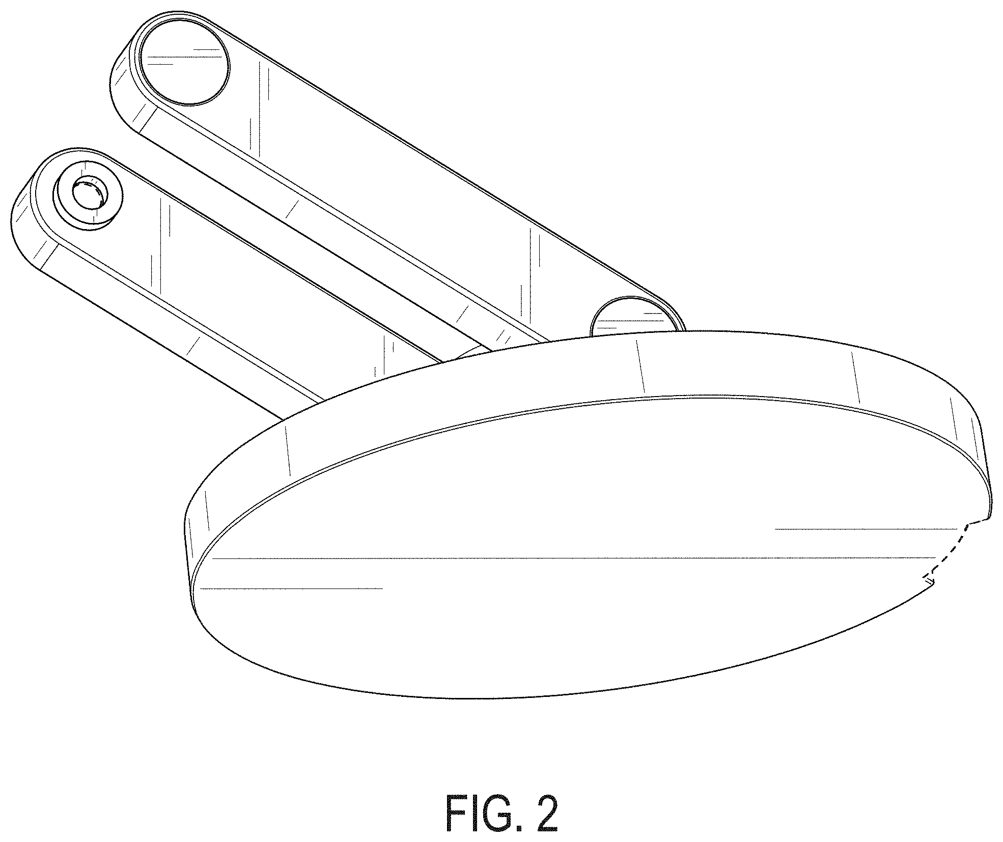 Patent USD1001352 Figure 2 – Surface mount for light receiving or emitting device
