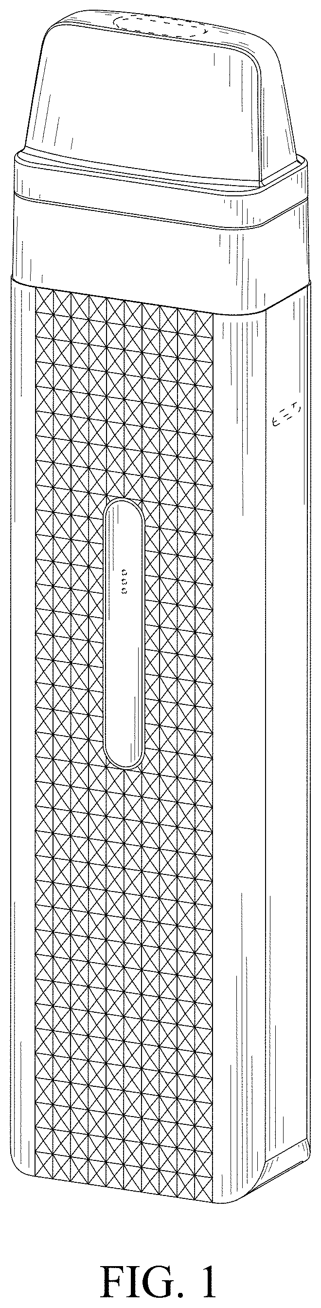 Patent USD1001353 Figure 1 – Electronic atomizing device