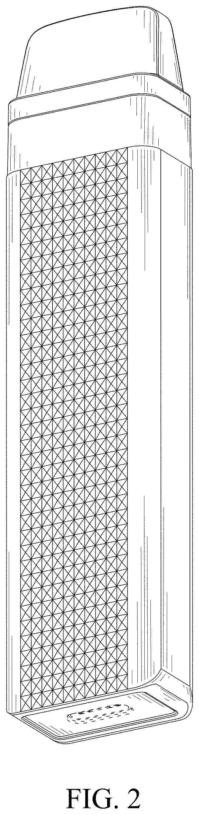 Patent USD1001353 Figure 2 – Electronic atomizing device