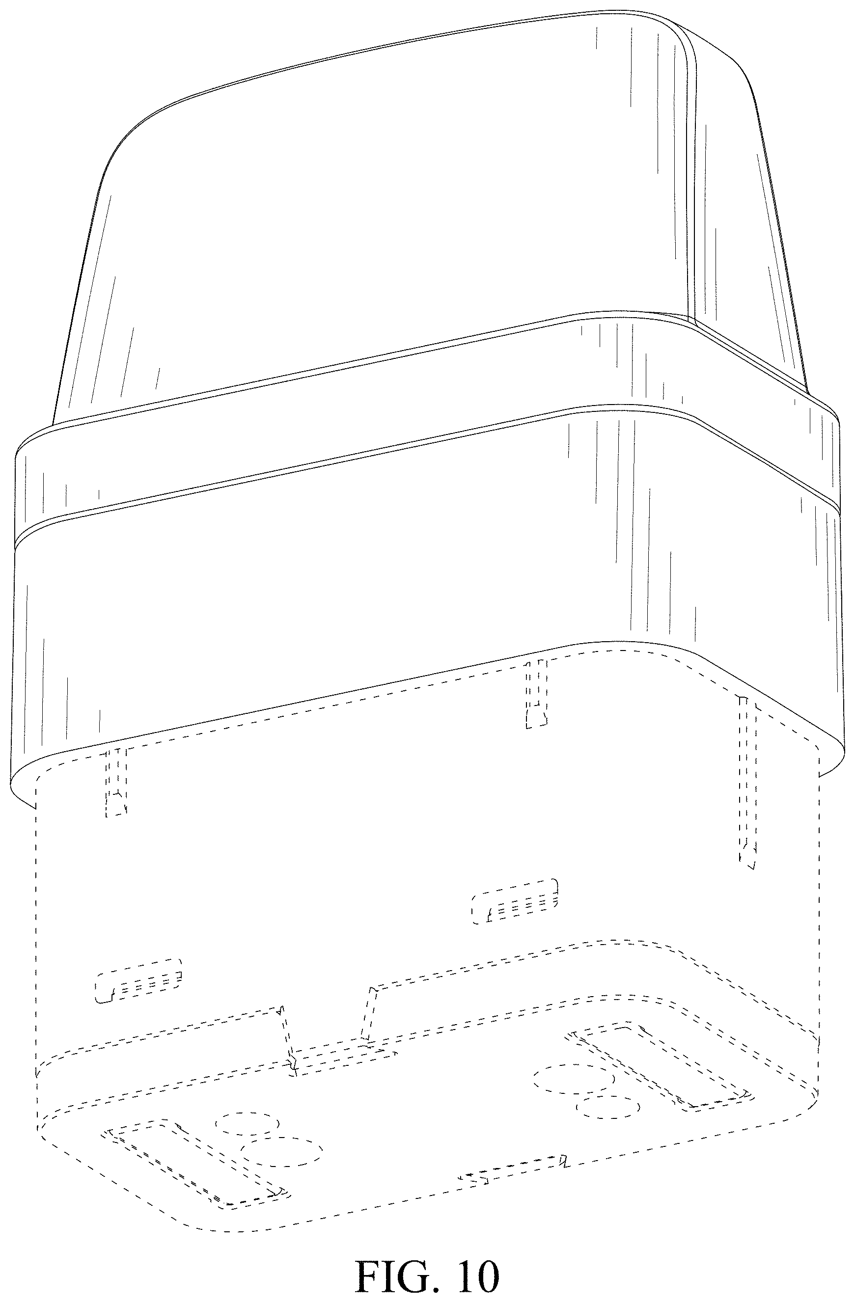 Patent USD1001353 Figure 10 – Electronic atomizing device