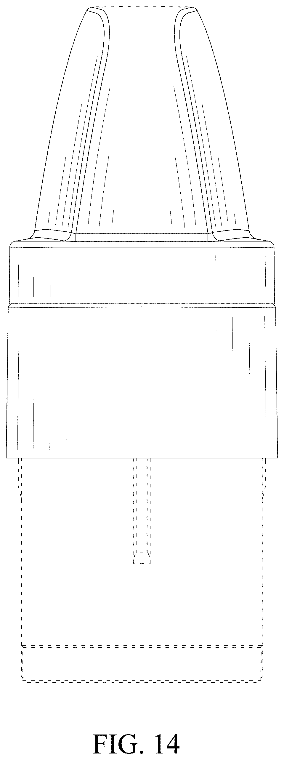 Patent USD1001353 Figure 14 – Electronic atomizing device