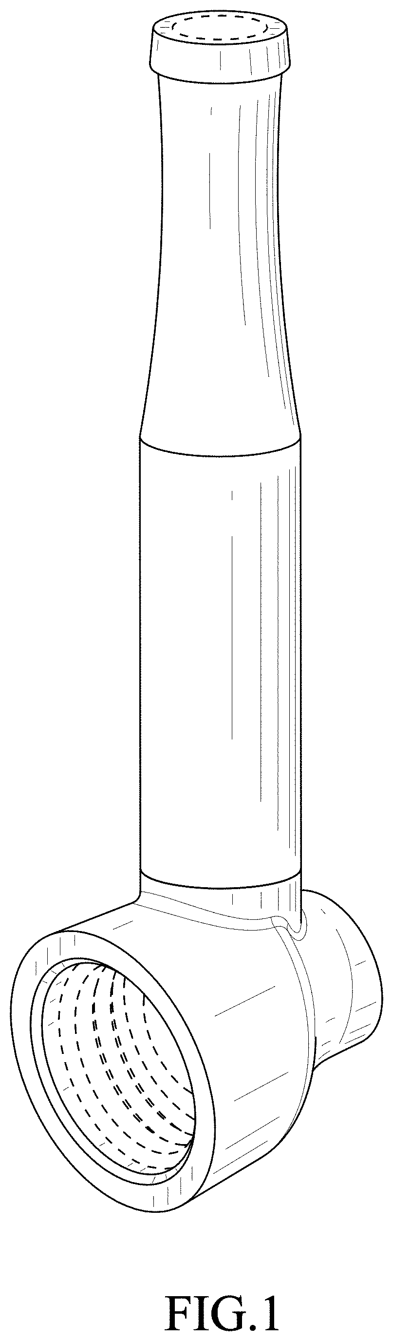 Patent USD1001354 Figure 1 – Hookah water pipe